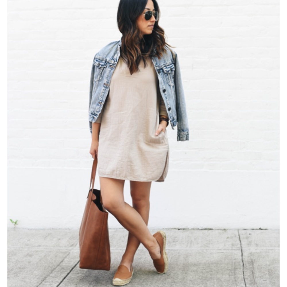 Aritzia 100% Organic Cotton Tunic Dress